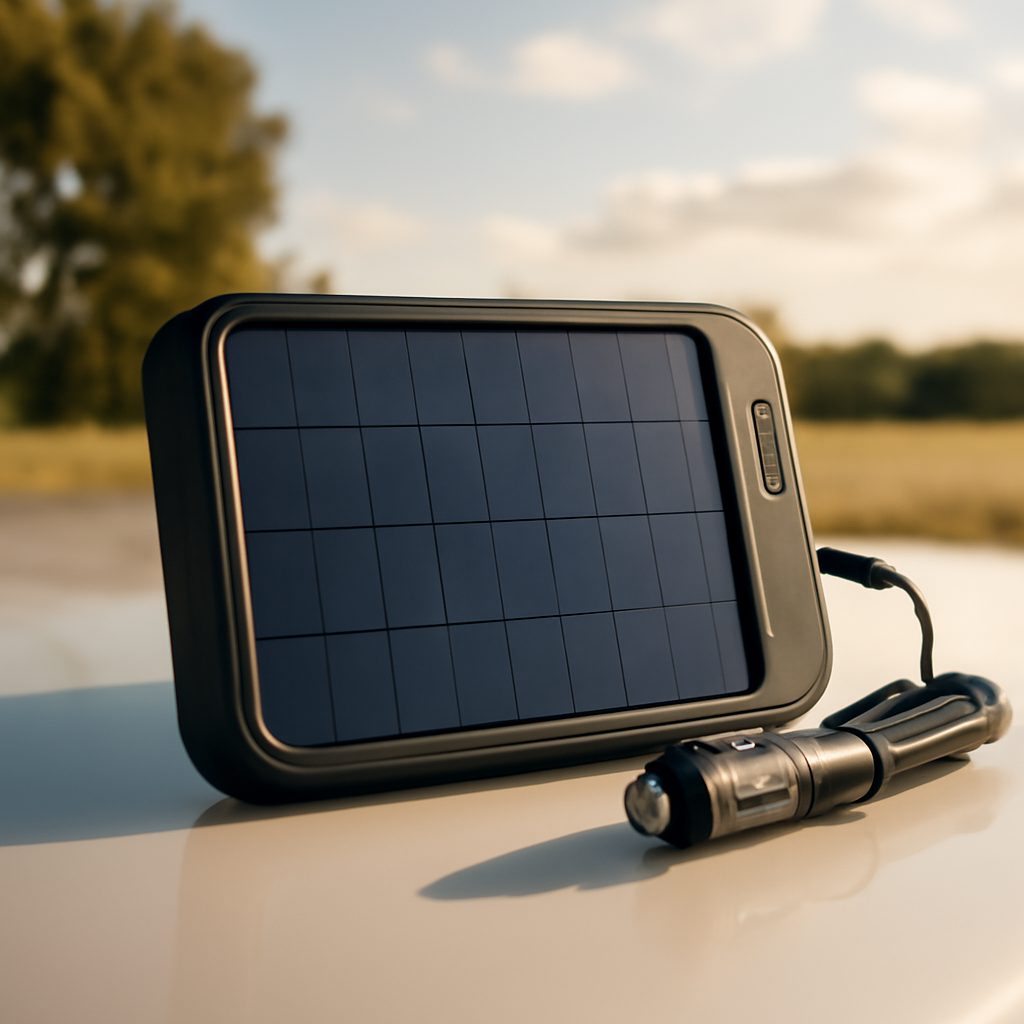Chargeur solaire batterie voiture : Guide d'achat complet – Utilisation au jardin (IA)
