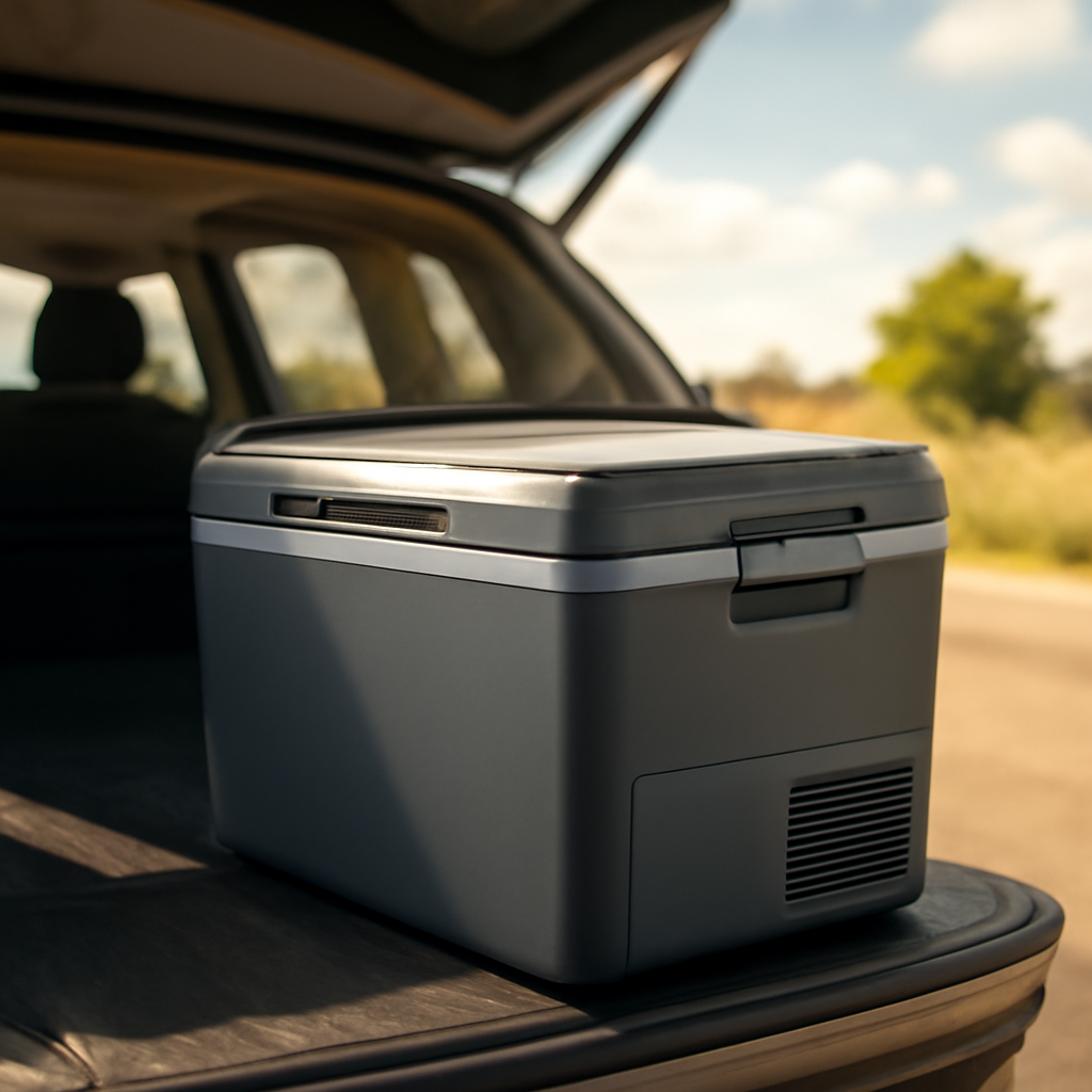 Guide d'achat du congélateur voiture : top modèles à découvrir – Utilisation au jardin (IA)