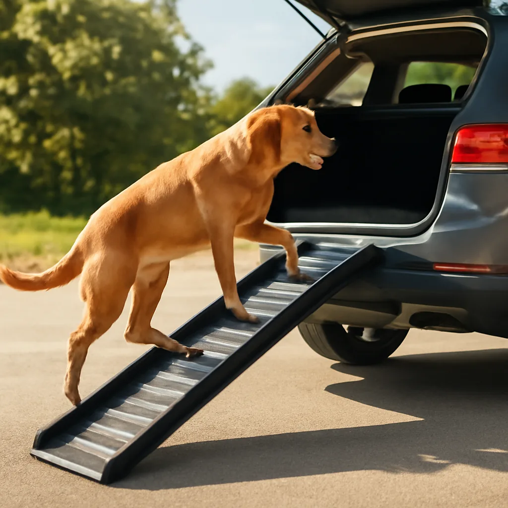 Guide d'achat : rampe de voiture pour chien fiable